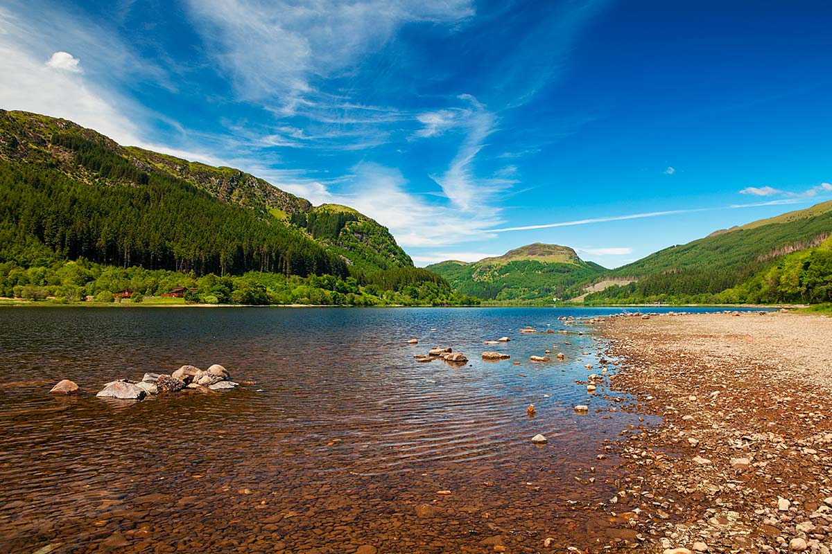 Loch Lomond, The Trossachs, Stirling and Forth Valley