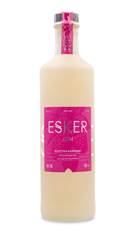 Esker Silverglas Scottish Raspberry Gin