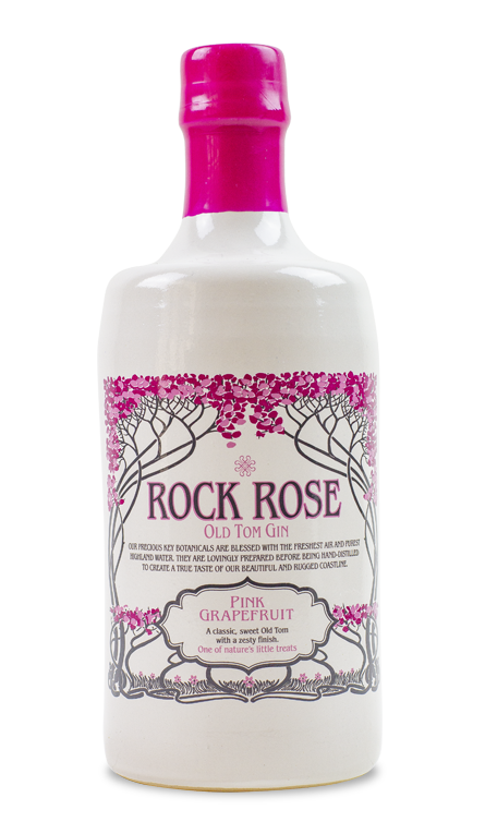 Rock Rose Pink Grapefruit Old Tom Gin