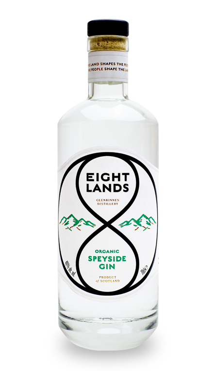 Eight Lands Organic Speyside Gin