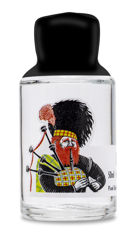Pixel Spirits Drookit Piper Gin