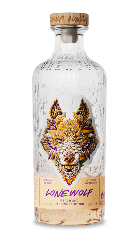 LoneWolf Peach & Passionfruit Gin