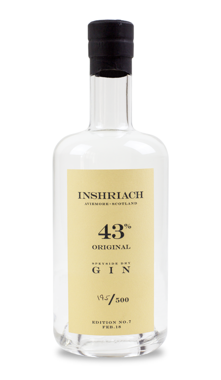 Inshriach 43% Original Speyside Dry Gin