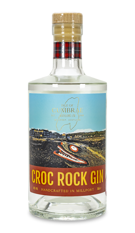 Isle of Cumbrae Distillers Croc Rock Gin